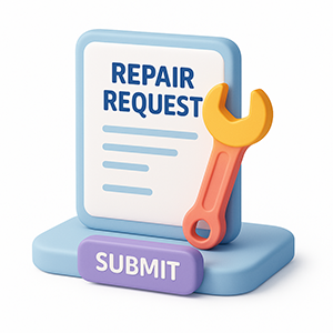 درخواست تعمیر محصول